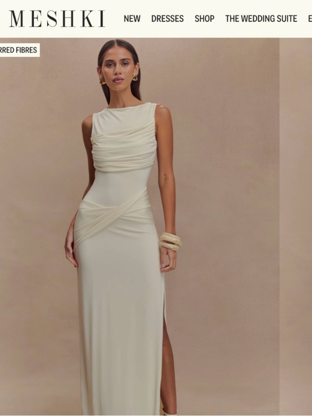 Meshki Henley dress